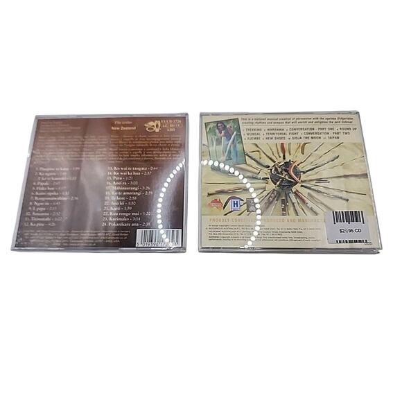 Lot of 2 Kahurangi Maori & David Hudson Didgeralia CD New Zealand & Australia - Picture 2 of 10